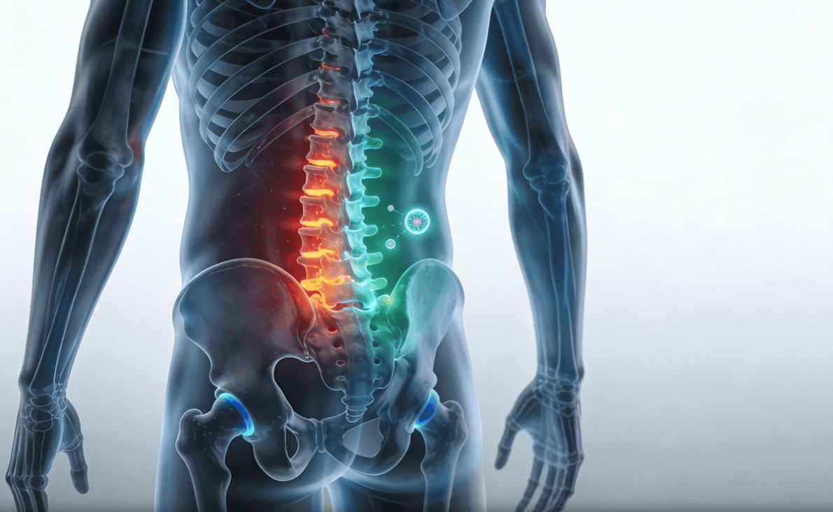 Advanced spinal health with stem cell therapy for pain relief and recovery.