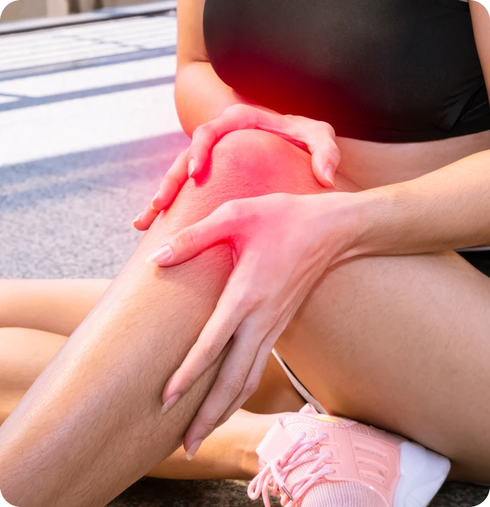 Website photo supporting regenerative medicine treatment