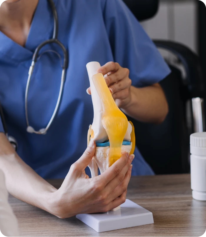 Care and treatment visual supporting regenerative medicine treatment