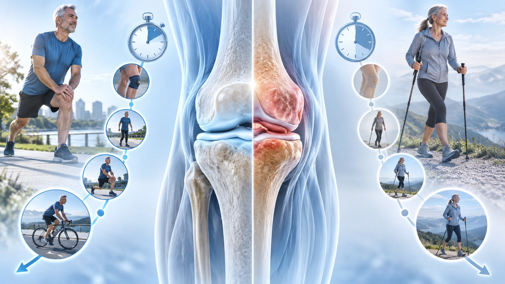Joint pain recovery timeline and activity expectations after treatment